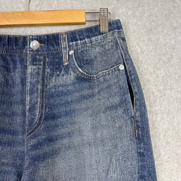 Rag & Bone Miramar High Waisted Wide Leg Pull On Pants Size Medium - Picture 4 of 14